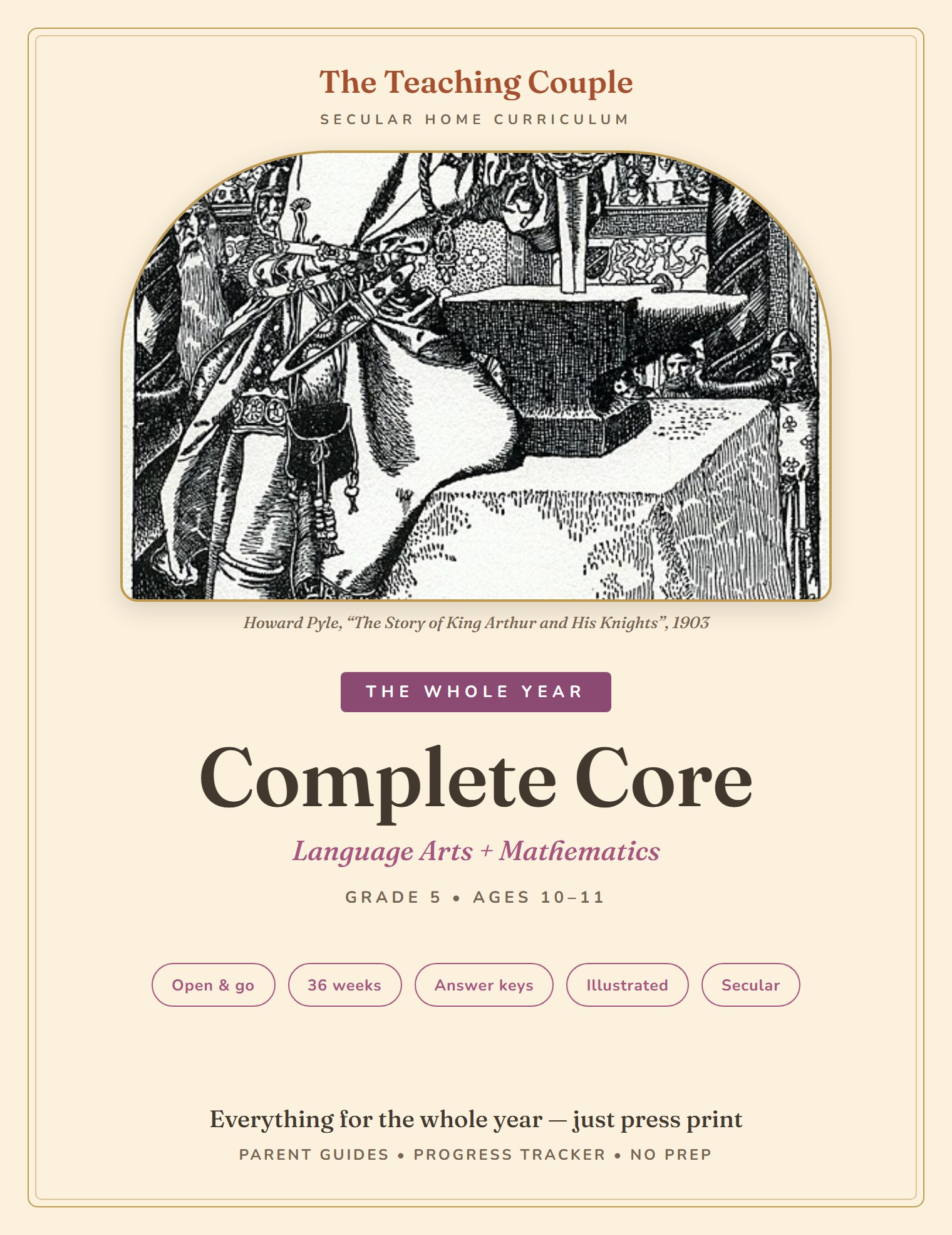 Grade 5 Complete Core — Language Arts + Math