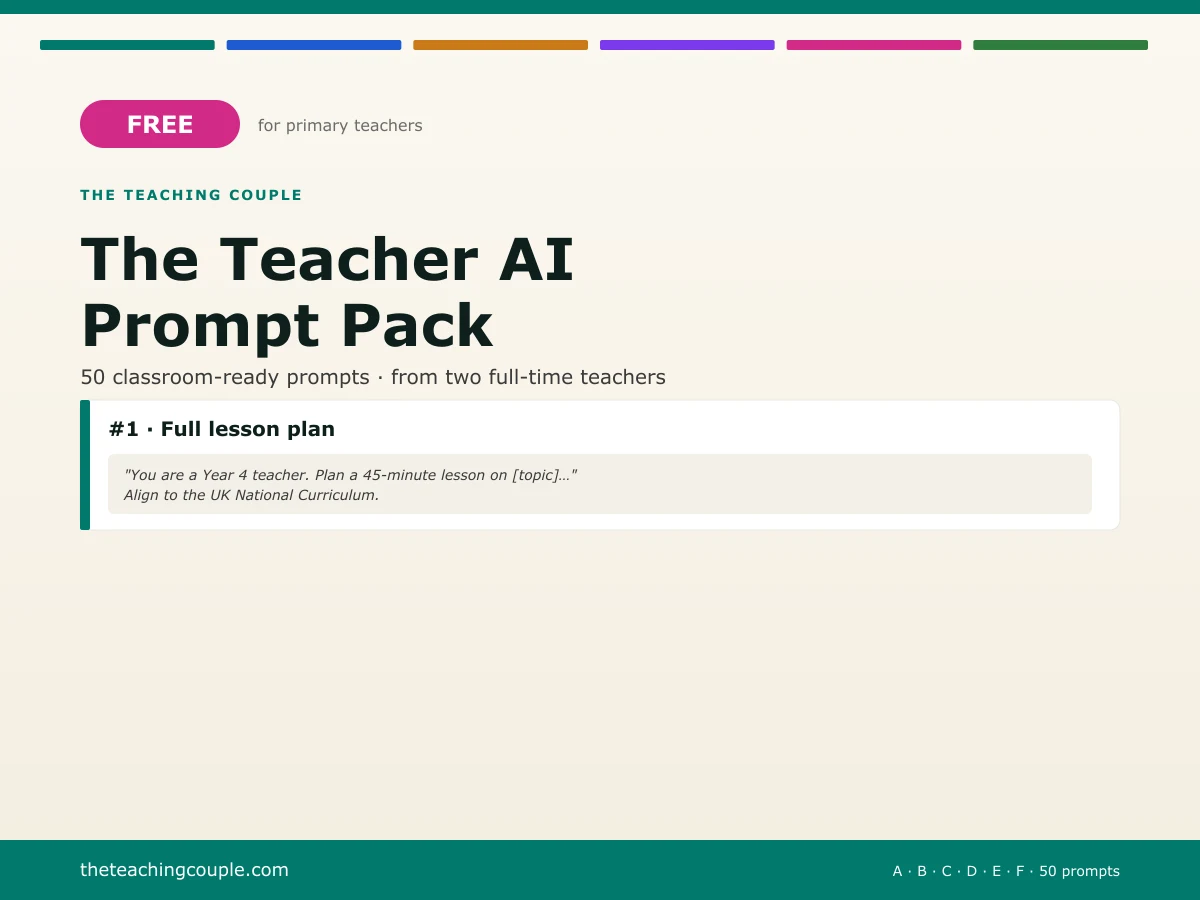 Cover of The Teacher AI Prompt Pack